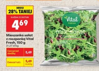 mieszanka sałat z roszponką