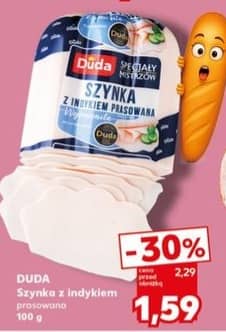 Duda szynka z indykiem prasowana 100g