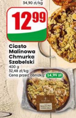 ciasto malinowa chmurka