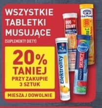 Wszystkie tabletki musujące