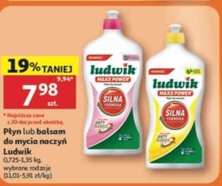 płyn lub balsam do mycia naczyń