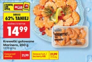 Marinero krewetki gotowane 250g