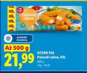 paluszki rybne XXL