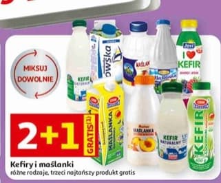 kefiry i maślanki różne rodzaje