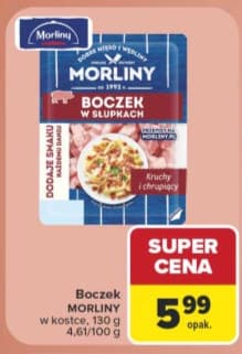 boczek w słupkach