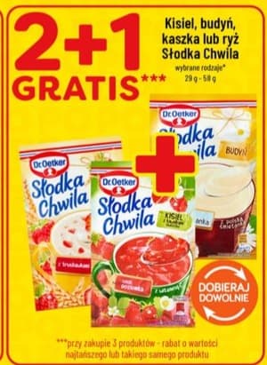 kisiel, budyń, kaszka lub ryż