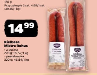 kiełbasa z gęsiną