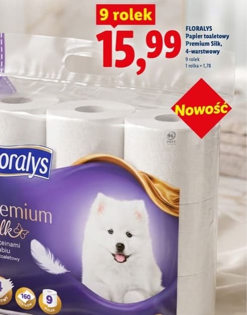 papier toaletowy Premium Silk, 4-warstwowy