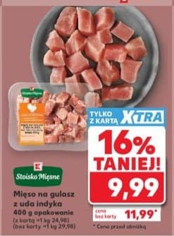 mięso na gulasz z uda indyka