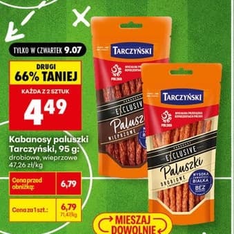 kabanosy paluszki