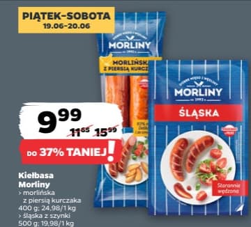 kiełbasa Morliny różne rodzaje
