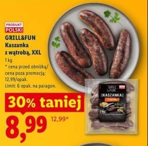 kaszanka z wątrobą XXL
