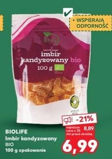Imbir kandyzowany BIO