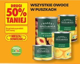 Wszystkie owoce w puszkach