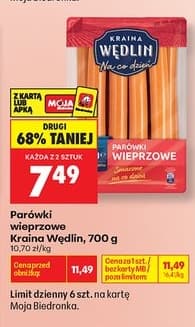 parówki wieprzowe