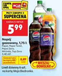 napój gazowany