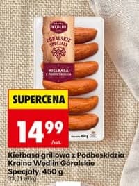 Kraina Wędlin Góralskie Specjały kiełbasa grillowa z podbeskidzia 450g