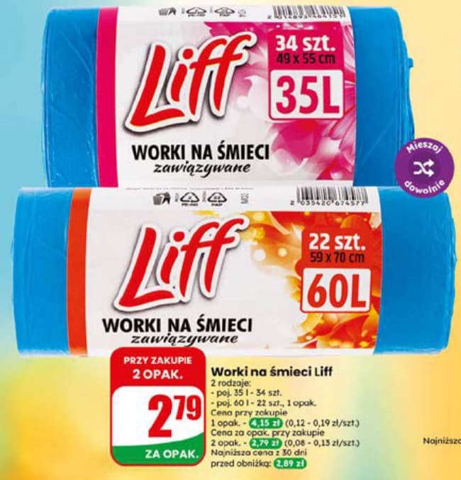 worki na śmieci