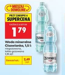 Cisowianka woda mineralna 1.5l
