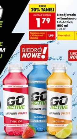 napój woda witaminowa