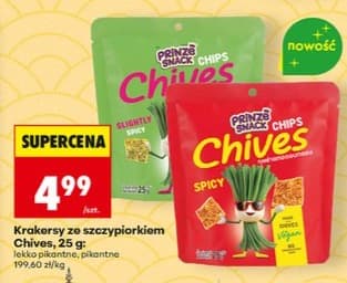 krakersy ze szczypiorkiem