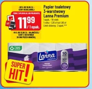 papier toaletowy 3-warstwowy Lanna Premium
