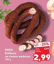 kiełbasa na ciemno wędzona