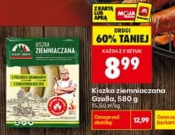 Gzella kiszka ziemniaczana 580g
