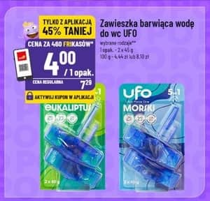 UFO zawieszka barwiąca wodę do WC 1opak. - 2x45g