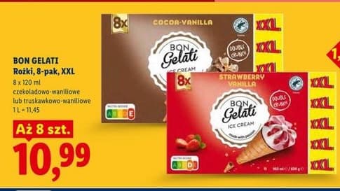 rożki lodowe XXL