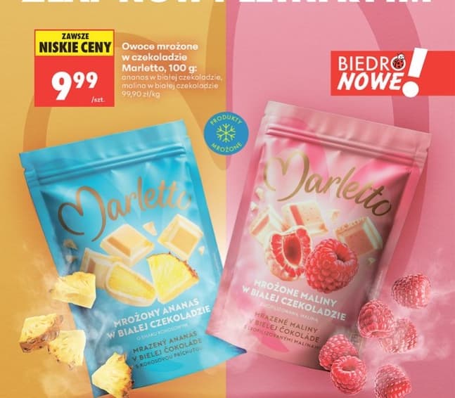 mrożone owoce