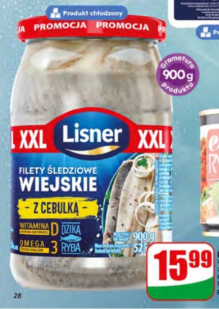 filety śledziowe wiejskie z cebulką