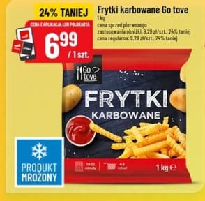 frytki karbowane