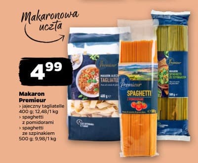 makaron jajeczny tagliatelle