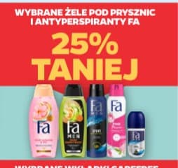 Wybrane żele pod prysznic i antyperspiranty