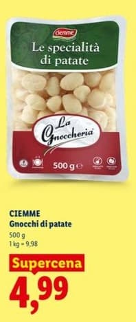 gnocchi di patate