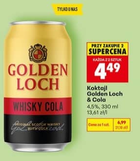 Golden Loch koktajl whisky cola 330ml