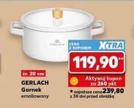 Gerlach garnek emaliowany śr. 20cm