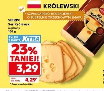 ser królewski wędzony