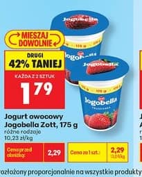 Jogobella jogurt owocowy 175g