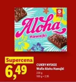 wafle Aloha Hawajki