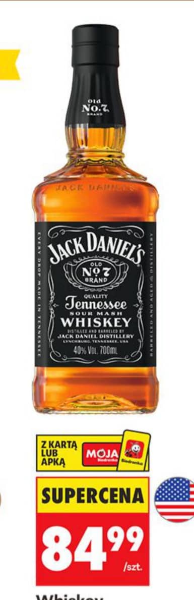 Jack Daniel's whiskey 700ml