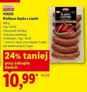 kiełbasa śląska z szynki