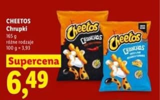 Cheetos chrupki 165g