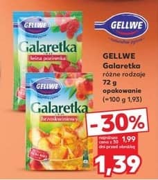 Gellwe galaretka 72g