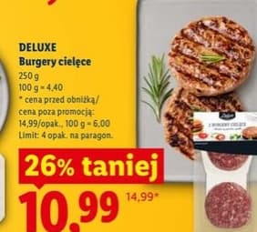 burgery cielęce