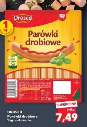Drosed parówki drobiowe 1kg