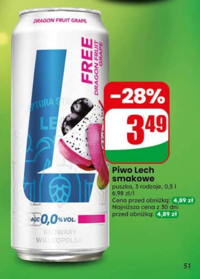 Lech piwo smakowe 0.5l