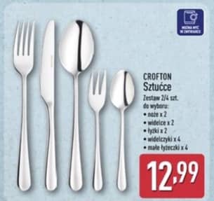 Crofton sztućce 2/4szt.