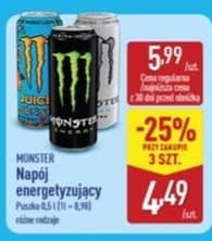 Monster napój energetyzujący 0.5l